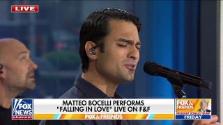 Matteo Bocelli performs 'Falling in Love' on 'Fox & Friends'