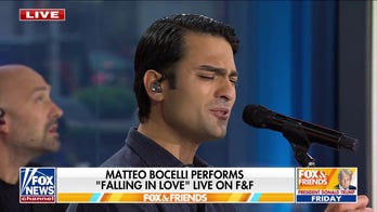 Matteo Bocelli performs 'Falling in Love' on 'Fox & Friends'