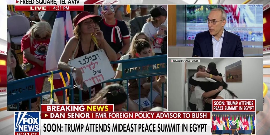 All living hostages in Hamas captivity released as Trump travels to Egypt