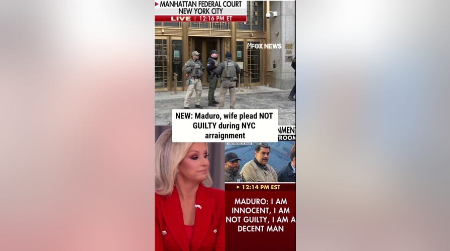 NEW: Maduro, wife plead NOT GUILTY during NYC arraignment