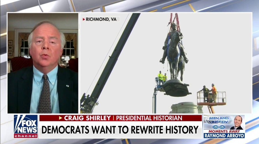 Democrats destroy Robert E. Lee statue in effort to achieve 'healing'