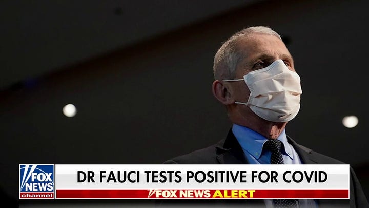 Fauci tests positive for COVID-19