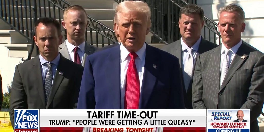 Tariff time-out: Trump reverses course after attempt to reassure markets | Fox News Video