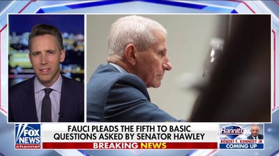 Fauci knows he's guilty: Sen. Josh Hawley
