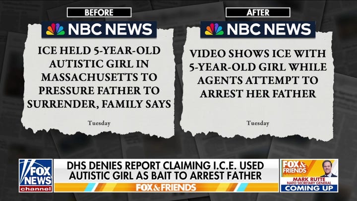 DHS sets the record straight on false NBC report: 'Disgusting smear'