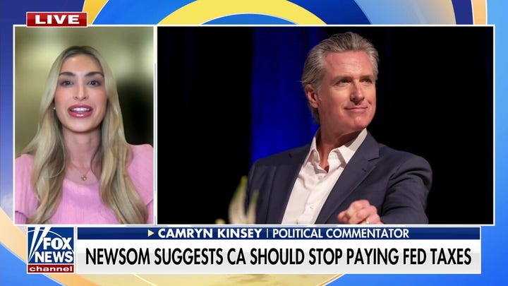 Gov. Newsom accused of 'grandstanding' after threatening to withhold federal taxes