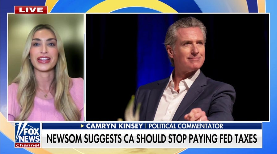 Gov. Newsom accused of 'grandstanding' after threatening to withhold federal taxes