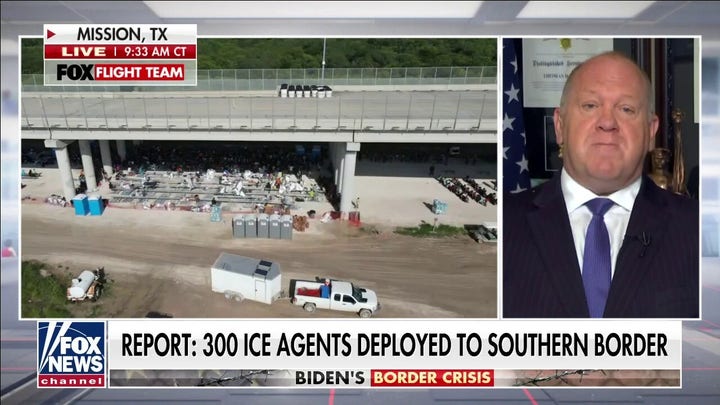 Homan: Biden admin’s answer to border crisis is to process and release people quicker