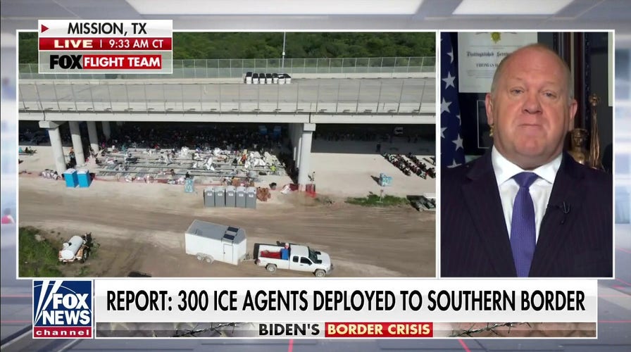 Homan: Biden admin’s answer to border crisis is to process and release people quicker