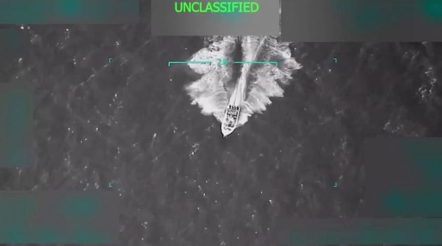 Trump shares footage of military strike against suspected Tren de Aragua drug boat