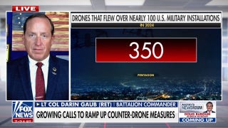 350 drone incursions detected near military bases in 2024