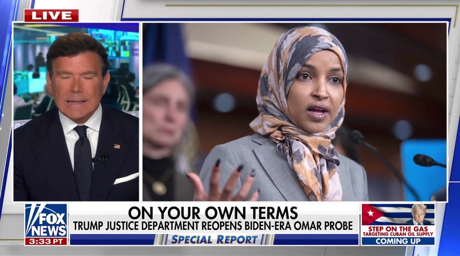 Trump DOJ reopens Biden-era Omar probe amid renewed scrutiny of finances