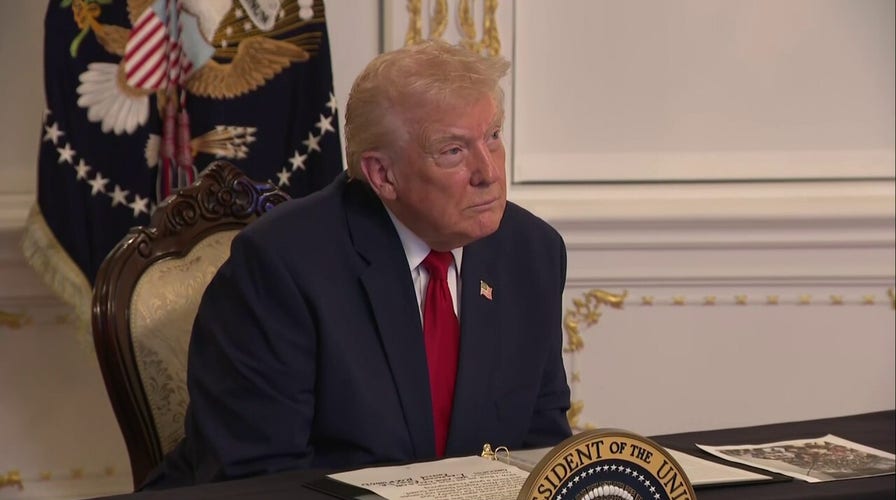 Trump takes jab astatine  Biden's play  game, says helium  won't judge  lucifer  invitation