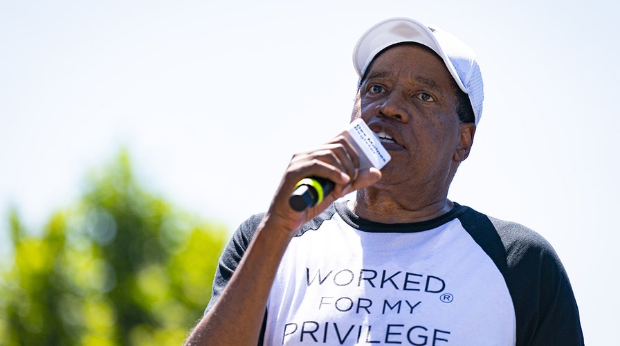 GOP hopeful Larry Elder rips 'incredibly unfair' Trump indictment: 'Two-tiered system of justice'