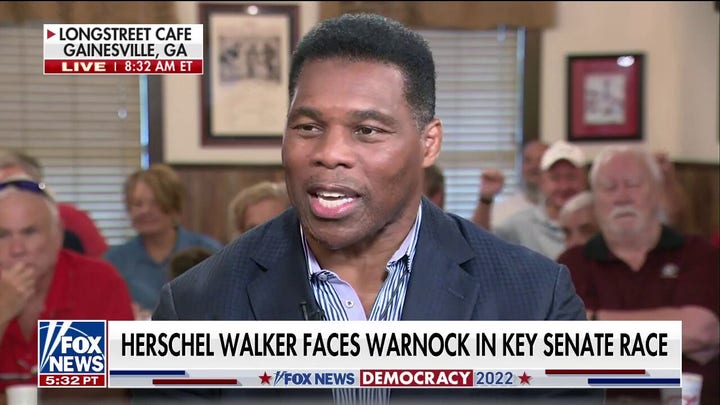 Herschel Walker to Sen. Warnock: 'I am ready to debate him any time'