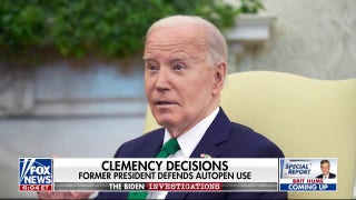 Biden claims he made every clemency decision, no abuse of autopen