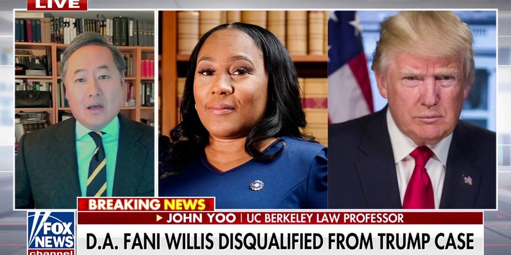 DA Fani Willis disqualified from Georgia Trump case