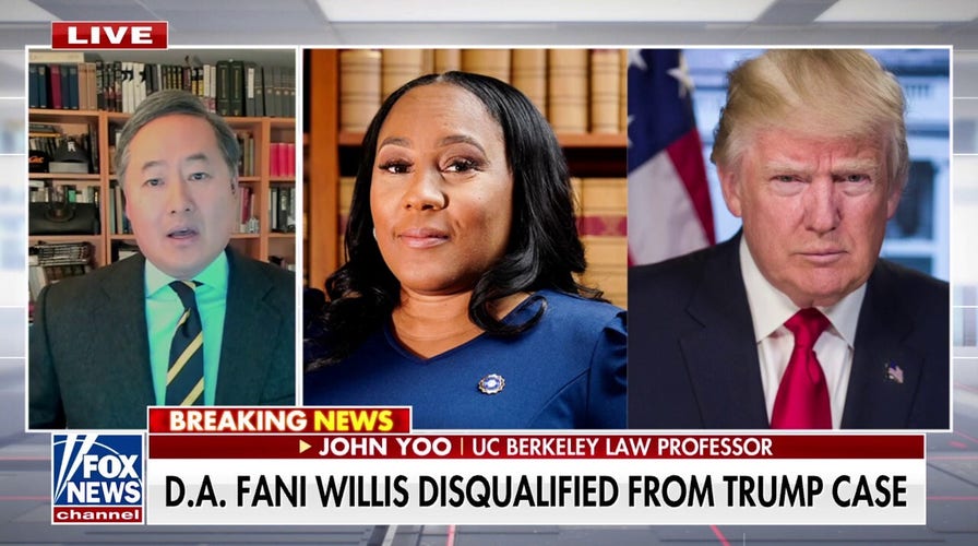 DA Fani Willis disqualified from Georgia Trump case