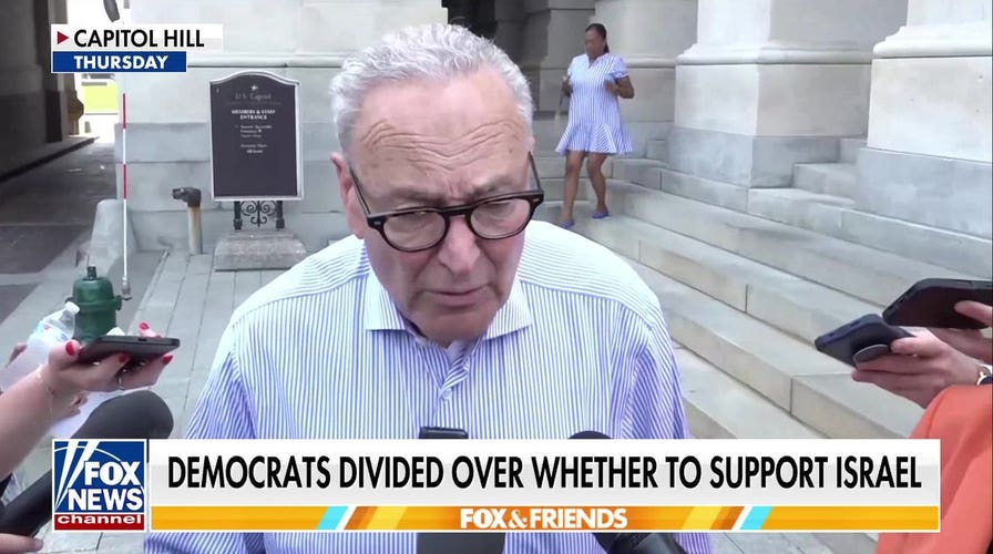 Democrats divided over Israel funding as far-left push anti-Israel agenda
