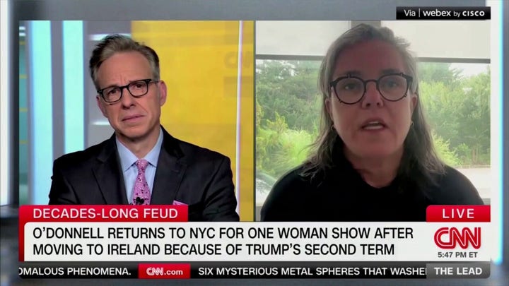 Rosie O'Donnell escalates feud with Trump, predicts president isn't healthy enough to live through 2028