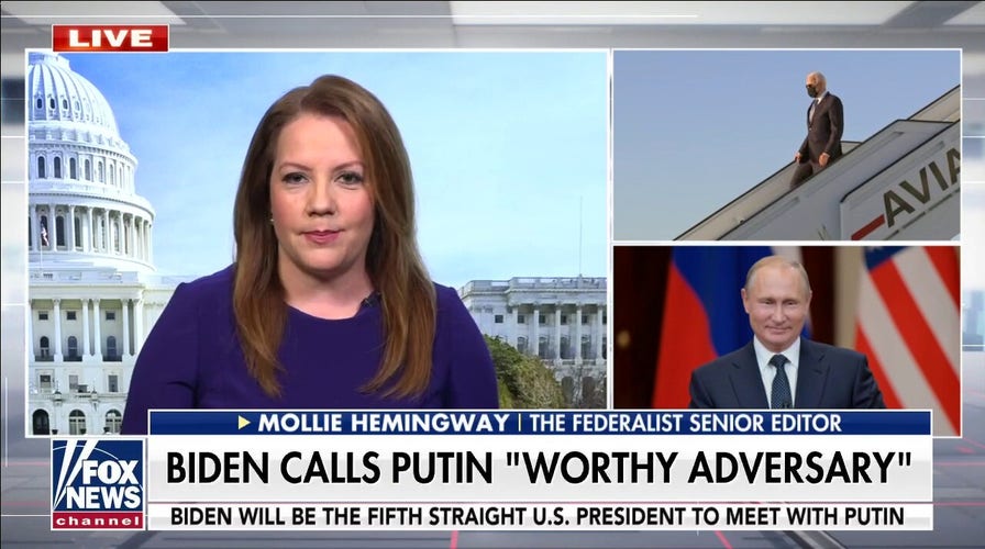Biden says Putin is a ‘worthy adversary’ after previously calling him a ‘killer’
