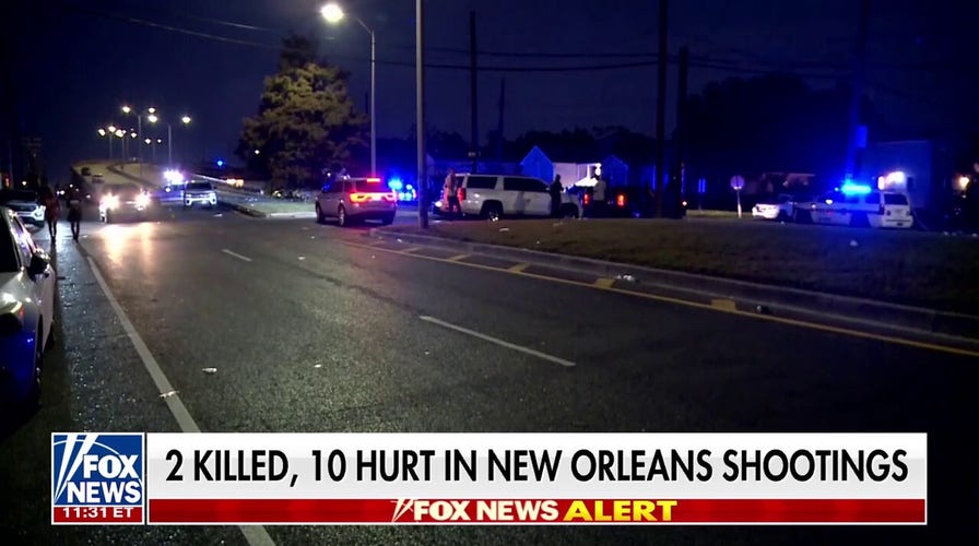 New Orleans shooting leaves 2 killed, 10 injured
