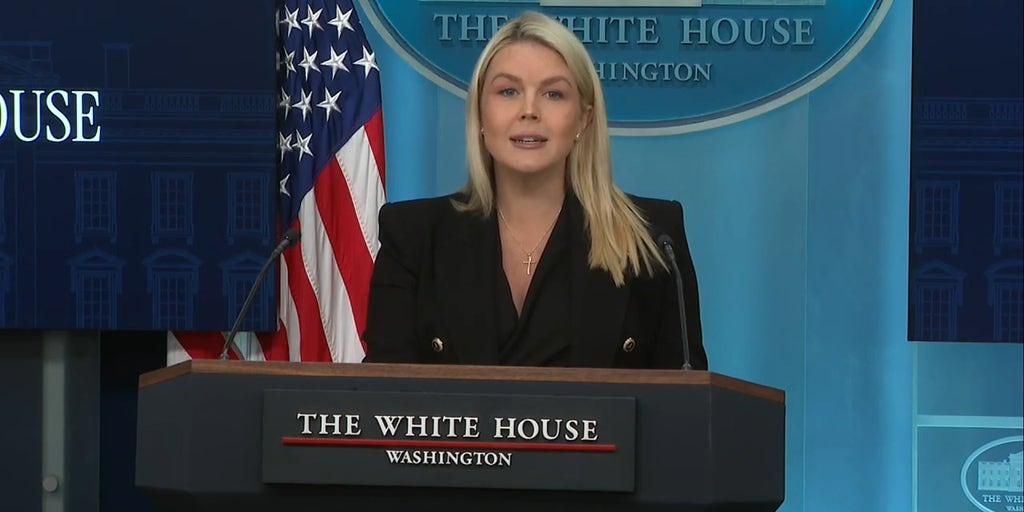 Leavitt blames 'left-wing cult of hatred' for political violence