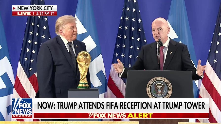FIFA’s Infantino credits President Trump for World Cup’s ‘incredible success’