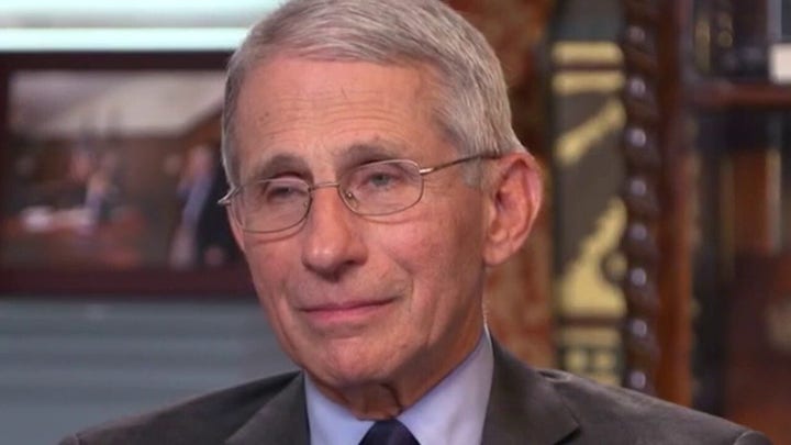 Dr. Fauci reacts to claims Trump is not following the science on COVID-19