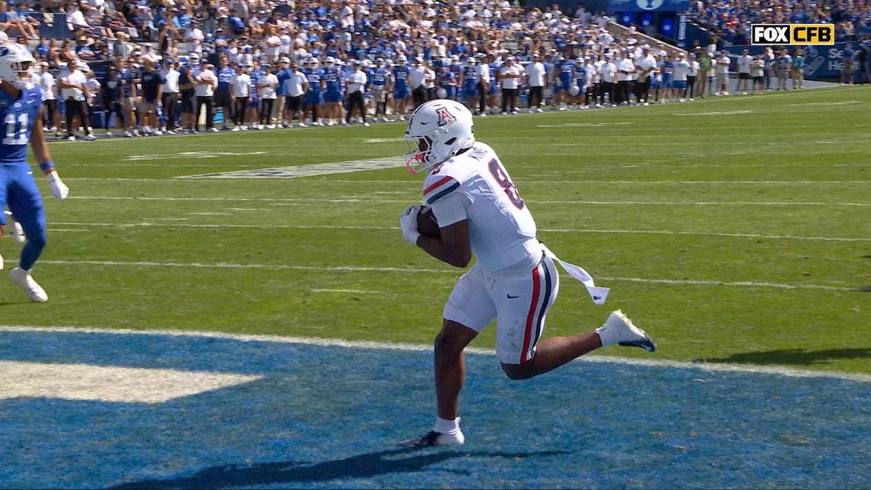 Arizona’s Noah Fifita throws 16-yard TD to Shane King, taking lead vs BYU