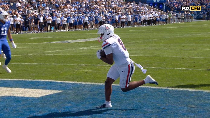Arizona’s Noah Fifita throws 16-yard TD to Shane King, taking lead vs BYU