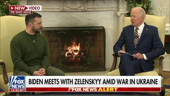 Biden meets with Zelenskyy, vows to support Ukraine with Patriot missiles