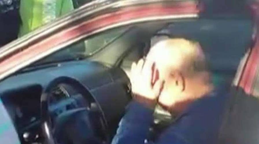 Strangers surprise man with new car