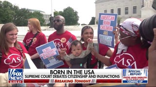SCOTUS debates nationwide injunctions against Trump's order on birthright citizenship