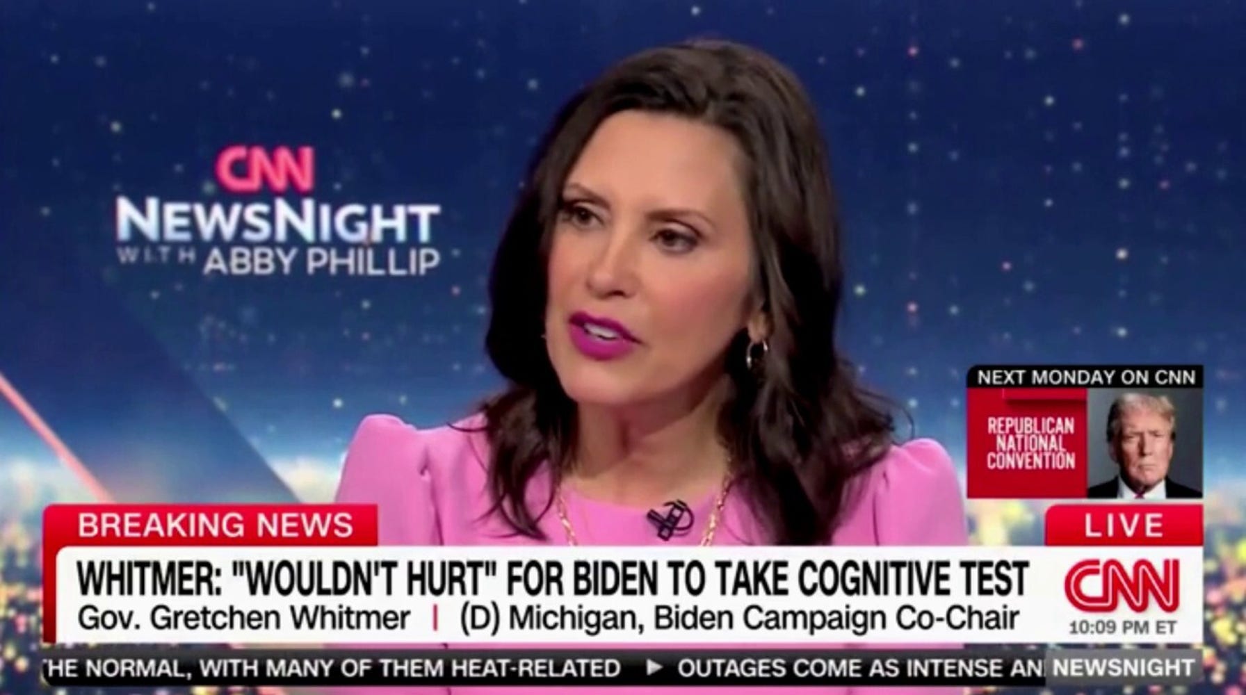 Whitmer Endorses Cognitive Tests for Biden Amid Concerns About His Mental Fitness