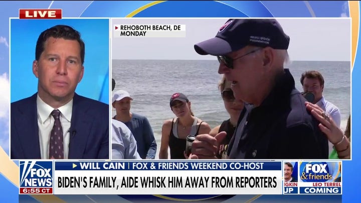 Will Cain on White House managing Biden: ‘Simultaneously sad and inappropriate'