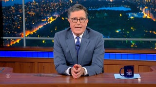 Stephen Colbert tells audience that 'Late Show' has been canceled