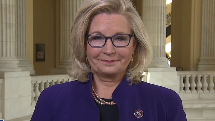 Liz Cheney speaks out in first live interview since being removed from leadership
