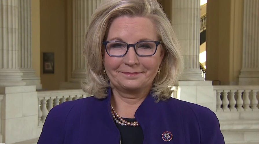 Liz Cheney speaks out in first live interview since being removed from leadership