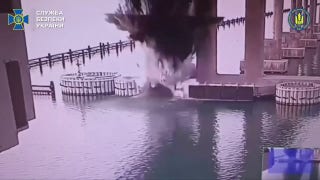 Ukraine targets bridge linking Russia to Crimea in surprise blast