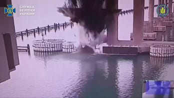 Ukraine targets bridge linking Russia to Crimea in surprise blast