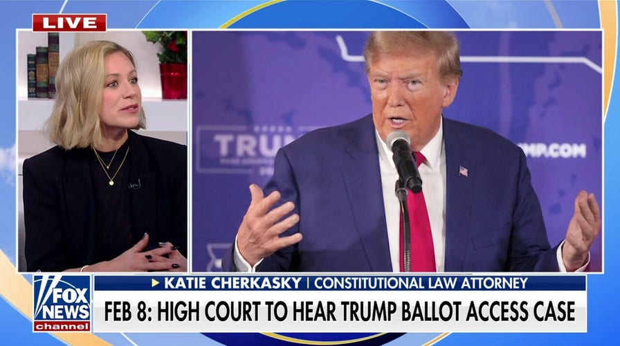Constitutional clause at stake in Trump ballot case has entirely 'unprecedented' use: Attorney Katie Cherkasky