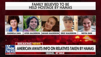 Americans wait for information on relatives taken by Hamas