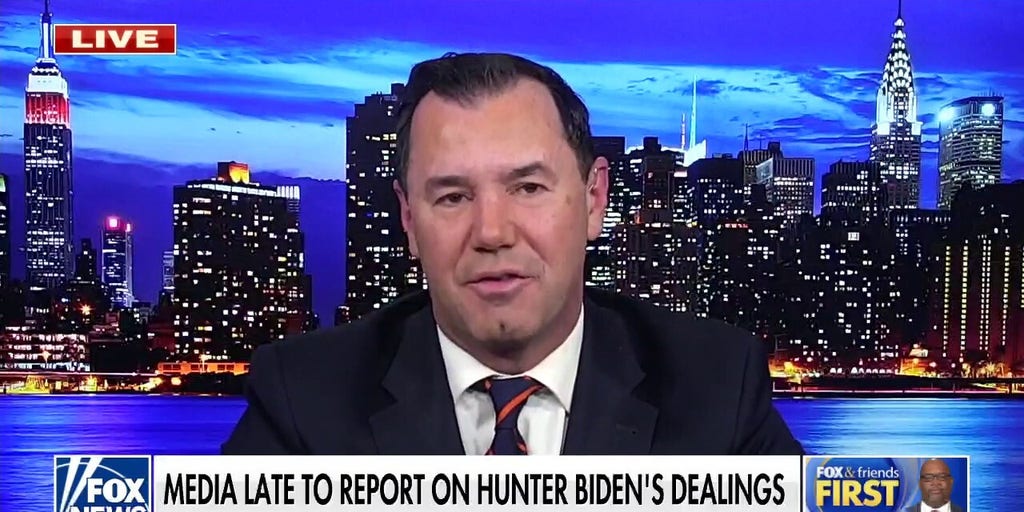 Joe Concha Mainstream Media Torched The Hunter Biden Story Fox News Video 