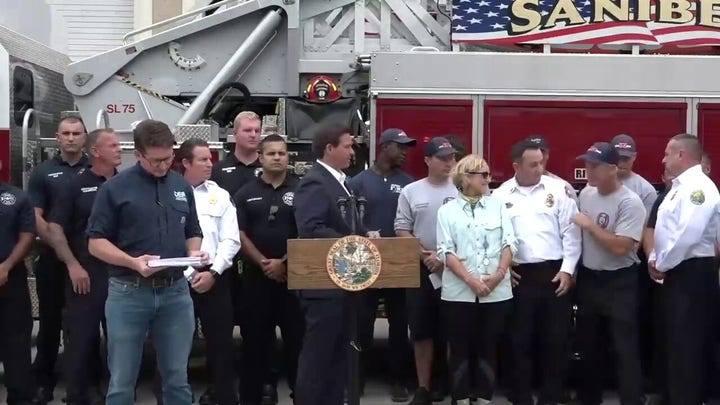 Florida gov delivers $1,000 bonus to Hurricane Ian first responders