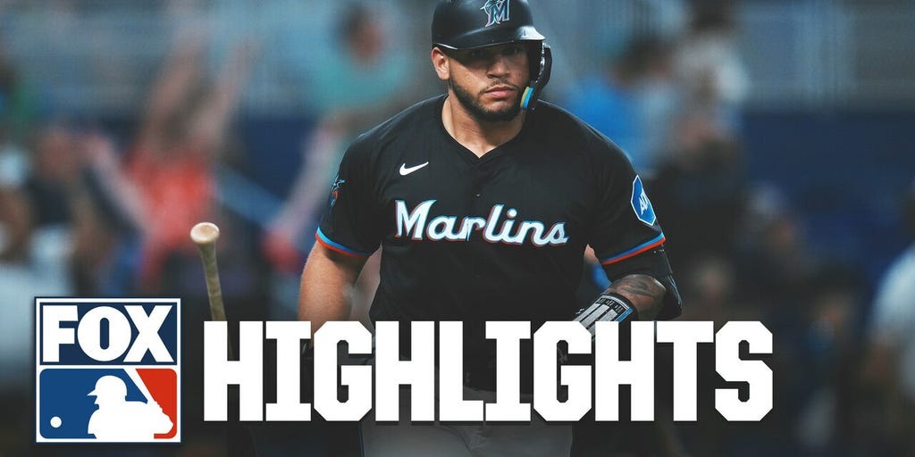 Braves vs. Marlins Highlights | MLB on FOX