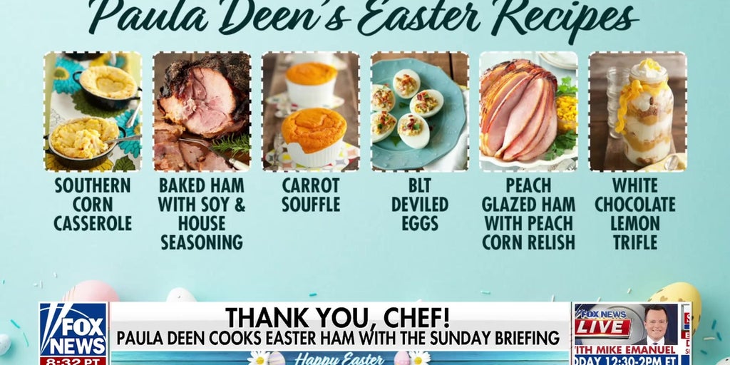 Celebrity chef reveals favorite Easter recipes, holiday traditions