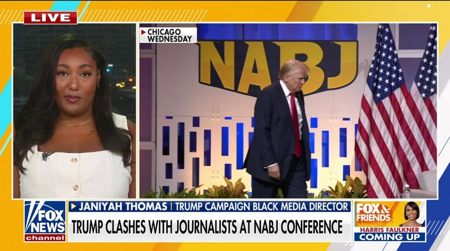 Trump campaign: Kamala Harris was 'nowhere to be found' at NABJ convention
