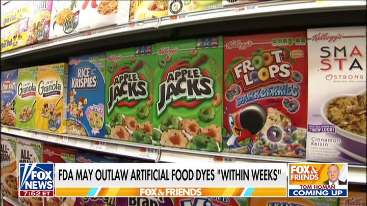FDA could outlaw food dyes within weeks