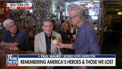 Paul Mauro rinde homenaje a los equipos de primera intervención del 11-S en el O'Hara's Pub - Fox News
